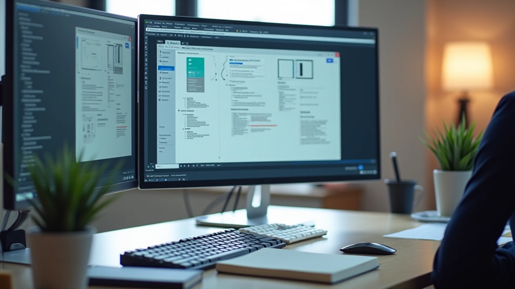 Due schermi con Figma aperto, wireframe a bassa fedeltà con layout di una pagina prodotto, annotazioni a lato